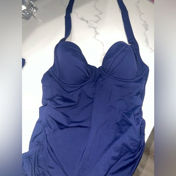 Navy Tommy Bahama Medium Tankini Set - Picture 4 of 10